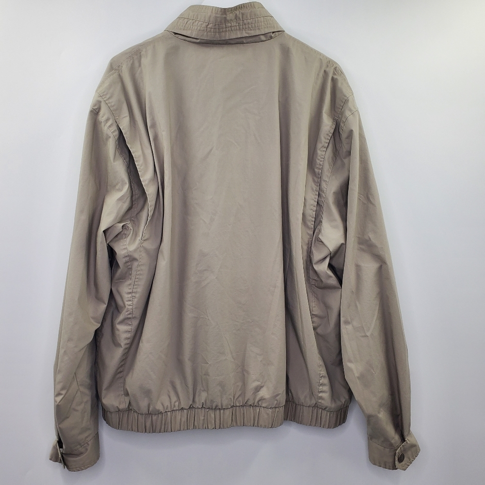 Members Only Mariner Beige Vintage Bomber Jacket Men's - Picture 5 of 7